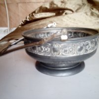 стара купа,захарница арт деко, снимка 2 - Антикварни и старинни предмети - 22770625