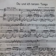 Ноти "Ний танцуваме танго - Танго - Michael Szanto" - 4 стр., снимка 2 - Специализирана литература - 17854811