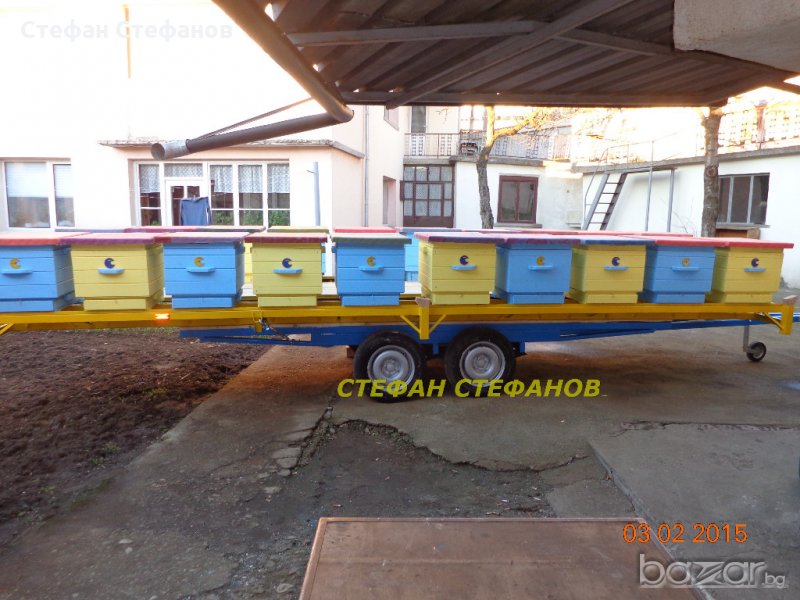 Пчеларска платформа за пчелни кошери., снимка 1