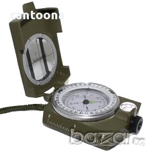 Професионален призматичен компас - светещ, снимка 1
