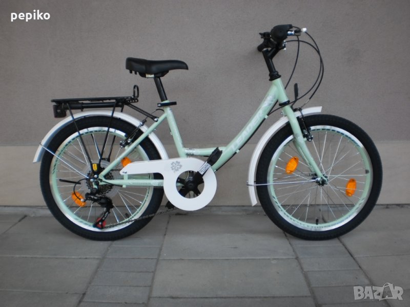 Продавам колела внос от Германия детски велосипед ELEGANCA 20 цола с 6 скорости фул SHIMANO TOURNEY, снимка 1