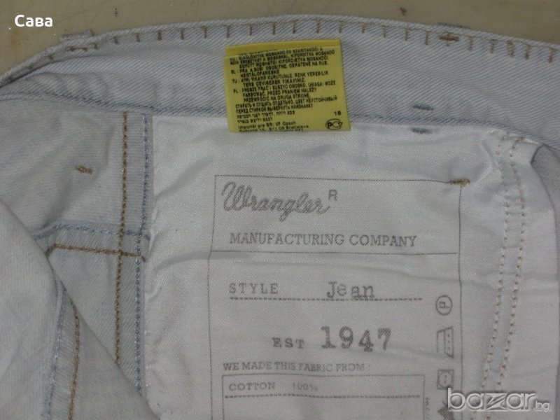 Дънки WRANGLER  дамски,размер33, снимка 1