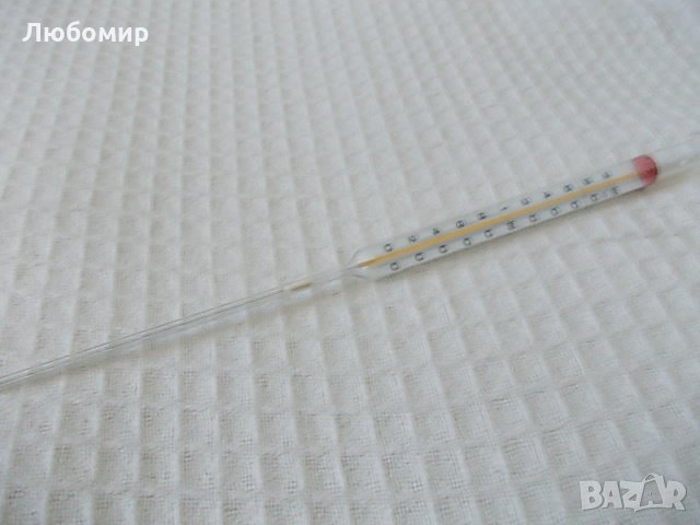 Контролен термометър 0+200С GDR, снимка 1