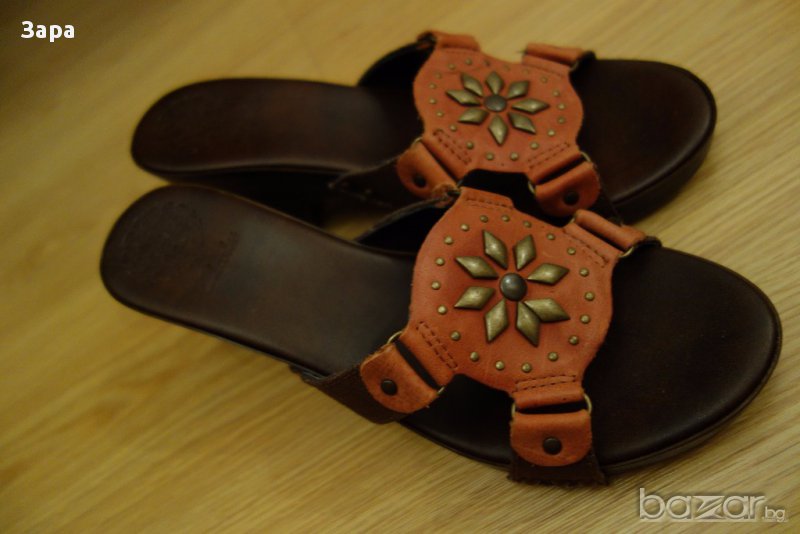 Нови кожени чехли Clarks, 39.5ти номер, снимка 1