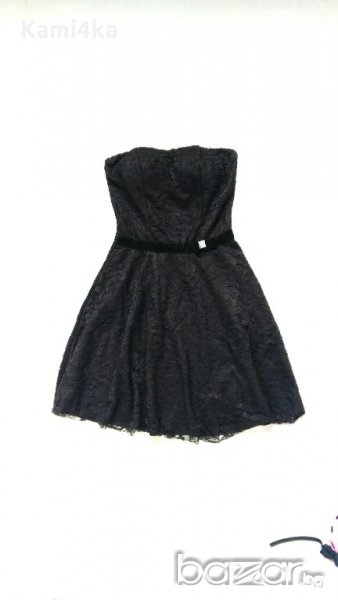 Черна рокля-дантела, снимка 1