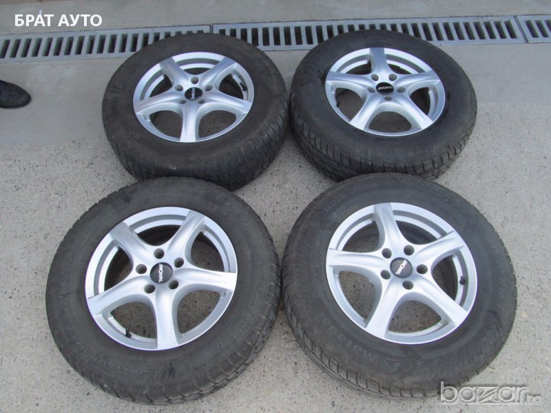 AЛУМИНИЕВИ ДЖАНТИ 16'' ЗА CITROEN C-CROSSER,MITSUBISHI OUTLANDER,PEUGEOT 4007, снимка 1