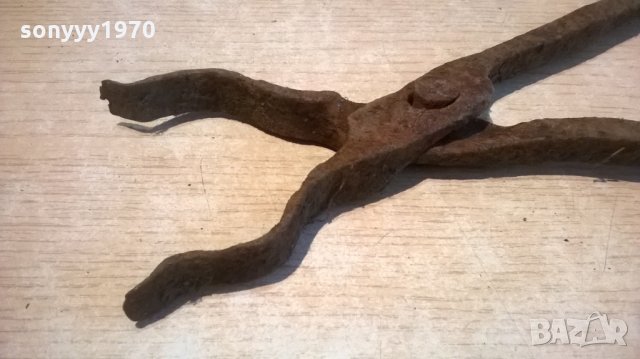 поръчани-ковашки клещи-45см, снимка 11 - Клещи - 24234481