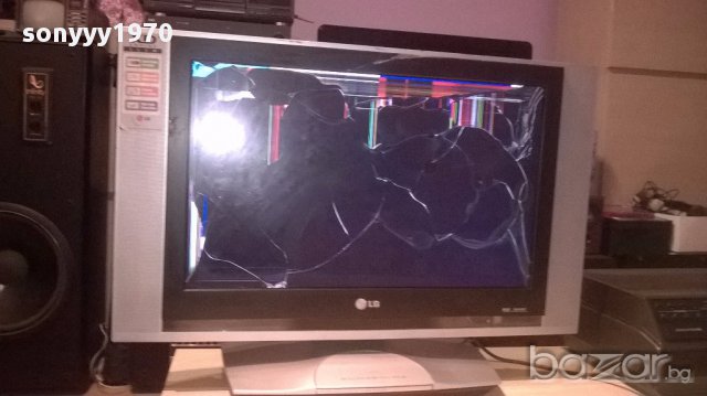 Lg 26lz5rv tv+dvd-спукан екран-работи-внос швеицария, снимка 4 - Телевизори - 16643400