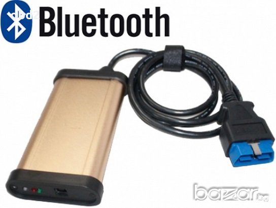 Autocom Bluetooth CDP PRO+,OKI чип диагностика за автомобили и камиони, Delphi New VCI