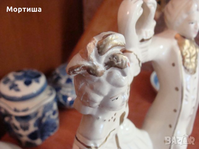  Антикварна  фигура ръчна изработка, снимка 6 - Декорация за дома - 25723036