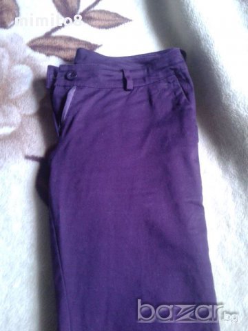 Тъмно лилав панталон