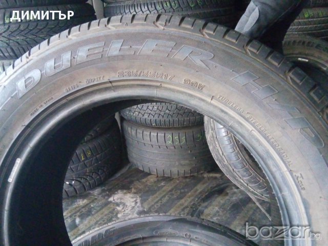 4бр летни гуми BRIDGSTONE 235 55 17 DOT 4012, снимка 6 - Гуми и джанти - 17524801