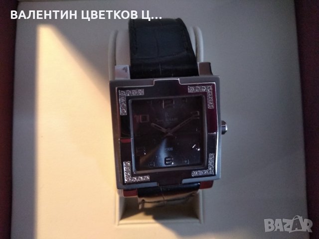 Ръчен часовник Жан Руле Скуер с диаманти., снимка 2 - Мъжки - 24834290