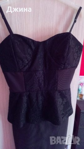 Черна къса рокличка, снимка 4 - Рокли - 22309091