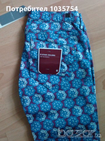 Нов панталон G Star New Radar Skinny Colored Jeans, оригинал, снимка 12 - Панталони - 10992266