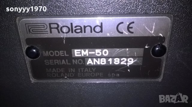 roland em-50 made in italy-внос швеицария, снимка 6 - Синтезатори - 25505671