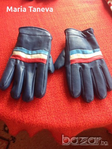 Мъжки кожени ръкавици, снимка 1 - Шапки - 20309157