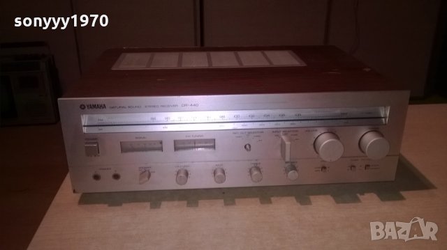 yamaha cr-440 stereo receiver-made in japan-280watts-swiss, снимка 6 - Ресийвъри, усилватели, смесителни пултове - 24397045