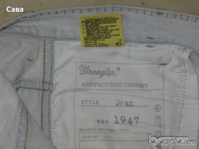Дънки WRANGLER  дамски,размер33