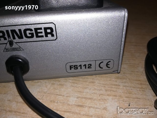 behringer fs112-channel & effect-внос швеицария, снимка 10 - Китари - 20810438