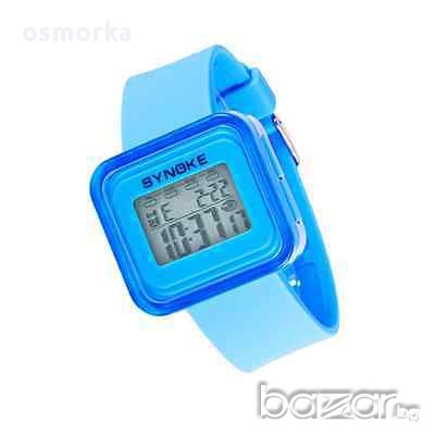 Synoke нов дамски спортен часовник много функции син, снимка 3 - Дамски - 15317346
