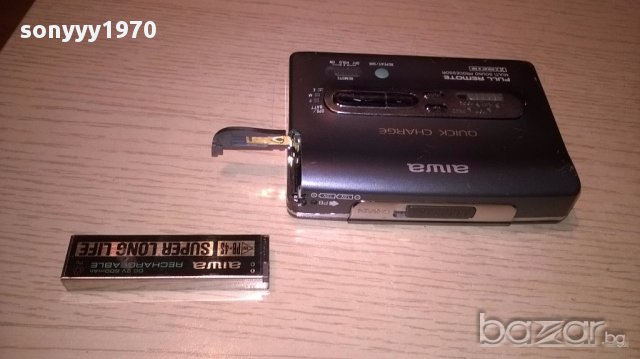 Aiwa-метална ретро машинка за колекция-внос швеицария, снимка 11 - Ресийвъри, усилватели, смесителни пултове - 15734157