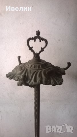 барокова стойка за прибори за камина, снимка 2 - Антикварни и старинни предмети - 25033420