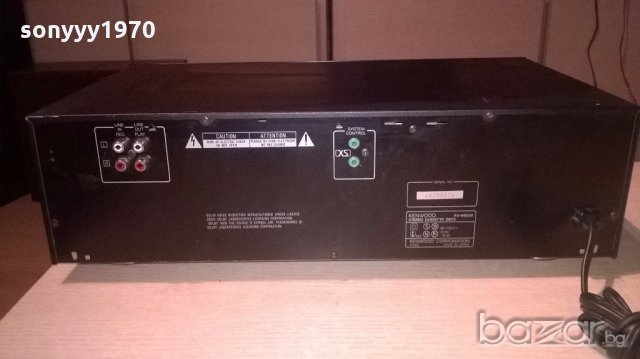 kenwood kx-w6030 made in japan-внос швеицария, снимка 15 - Ресийвъри, усилватели, смесителни пултове - 18763908