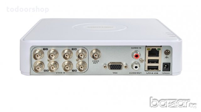 Hikvision Видеорекордер 8 канален четирибриден DS-7108HGHI-F1 , снимка 2 - Други - 21138375