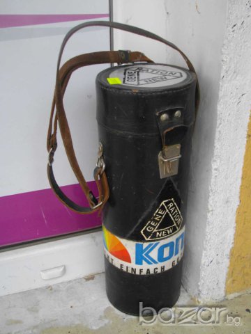 Калъф кожен за фотообектив - 9