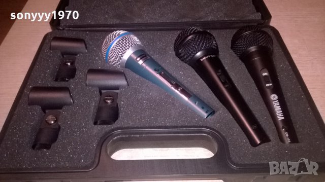 shure & behringer & yamaha-microphone-внос швеицария, снимка 3 - Микрофони - 23840932