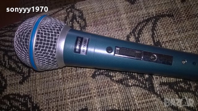 shure beta sm58s-microphone, снимка 3 - Микрофони - 25093558