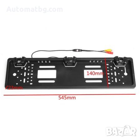 Камера за задно виждане комплект с парктроник вградени в стойката/рамката за регистрационния , снимка 3 - Аксесоари и консумативи - 24415204