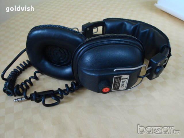 VINTAGE DYNAMIC STEREO HEADPHONES DERO D-800 C KOPFHORER MADE IN JAPAN, снимка 7 - Аудиосистеми - 17095290