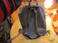 Голяма  туристическа раница - кожа и не промокаема материя за планина, изглед, снимка 2