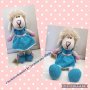 Ръчно плетена играчка Овчица , снимка 1 - Кукли - 23692443