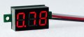 Волтметър DC 0V-40V светодиоден червен, снимка 1 - Друга електроника - 17298162