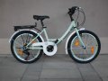 Продавам колела внос от Германия детски велосипед ELEGANCA 20 цола с 6 скорости фул SHIMANO TOURNEY