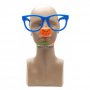 Парти аксесоар - светещи очила с нос във формата на фигурка. Предлагат се без батерии. 