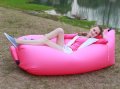 Самонадуваемо, надуваемо, въздушно аеро легло Lazy air sofa 240x70 см., снимка 2