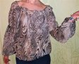 Ефирна блузка, снимка 1 - Блузи с дълъг ръкав и пуловери - 21042086