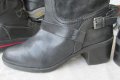 КАТО НОВИ мото боти Lauren by Ralph Lauren® рокерски, 40 - 41,мото ботуши MAXI DAMA,100% естествена , снимка 2