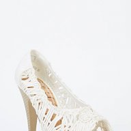 модерни сандали - обувки в бяло внос от Англия за 20лв., снимка 1 - Сандали - 15292566