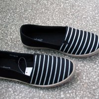 Дамски пролетно / летни обувки, еспадрили, нови, с етикет, черни, снимка 7 - Дамски ежедневни обувки - 22667279
