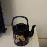 Порцеланов чайник с Китайски мотиви , снимка 1 - Други - 25933225