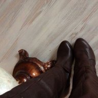 Zara чизми, снимка 2 - Дамски боти - 13357301