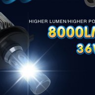 LED системи за фарове H1,H4,H7, H11, Н9005, Н9006 лед крушки, снимка 1 - Аксесоари и консумативи - 16860078