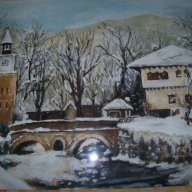 "Етъра" зимен пейзаж, снимка 3 - Картини - 17735390