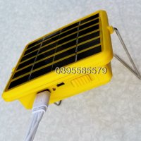 Соларно зарядно с лампа със стойка и USB изход GD-5027  18 лв, снимка 4 - Соларни лампи - 21845695