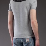 FRANKIE MORELLO GREY CAMERA PRINT Мъжка Тениска size S, снимка 2 - Тениски - 6491224